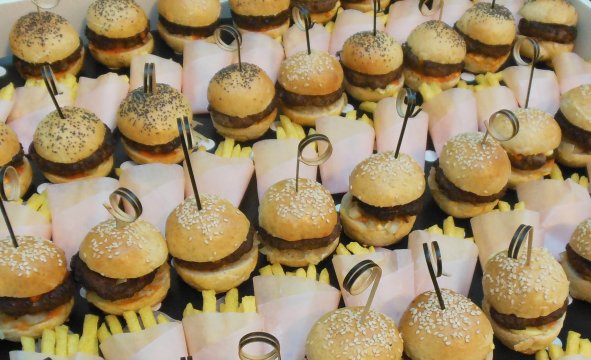 mini-hamburgers